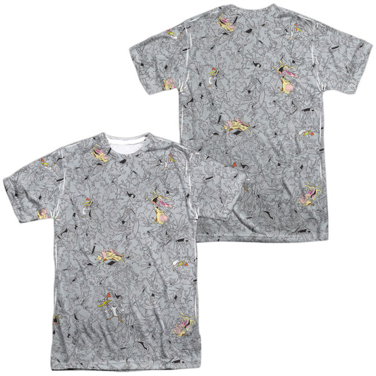 COW AND CHICKEN/COW CHICKEN PATTERN (FRONT/BACK PRINT)