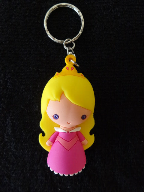 Sleeping Beauty Keychain
