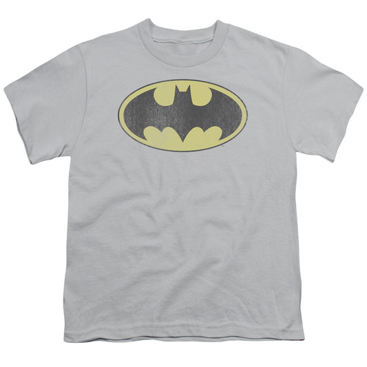 DC BATMAN/RETRO BAT LOGO DISTRESSED
