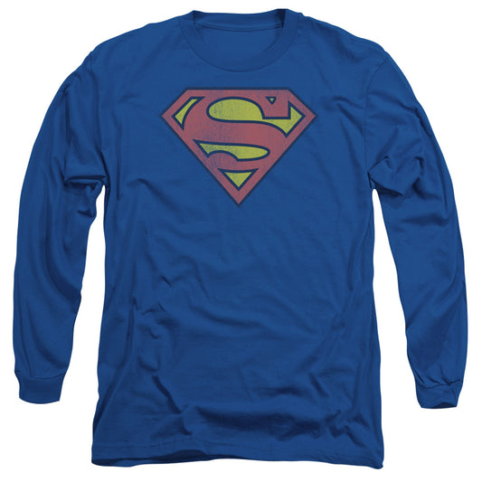 DC SUPERMAN/RETRO SUPES LOGO DISTRESSED
