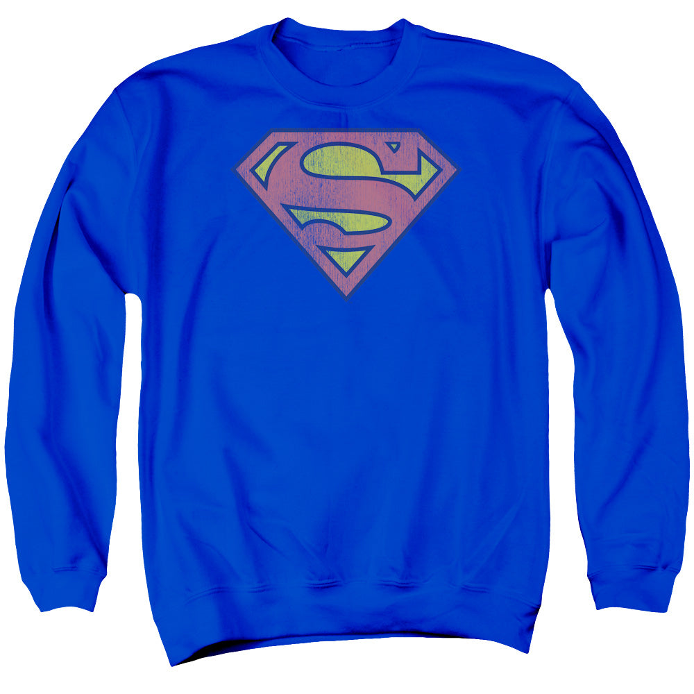 DC SUPERMAN/RETRO SUPES LOGO DISTRESSED