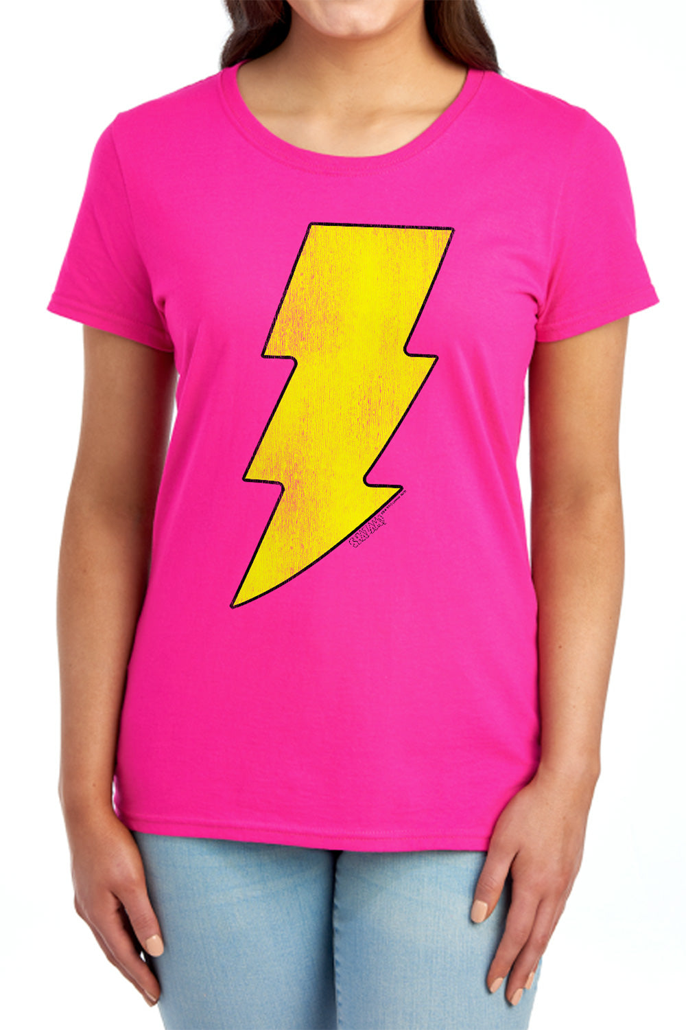 DC/SHAZAM LOGO DISTRESSED