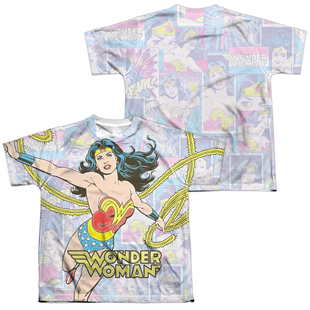 DC/WONDER COLLAGE (FRONT/BACK PRINT)