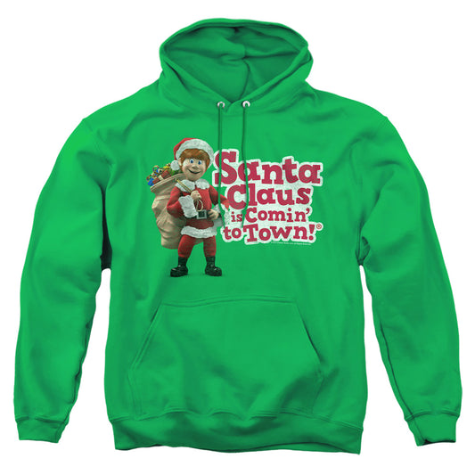 SANTA CLAUS IS COMIN TO TOWN/SANTA LOGO