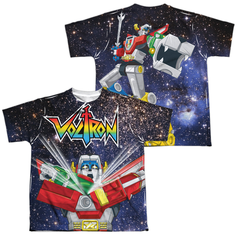 VOLTRON/SPACE DEFENDER (FRONT/BACK PRINT)