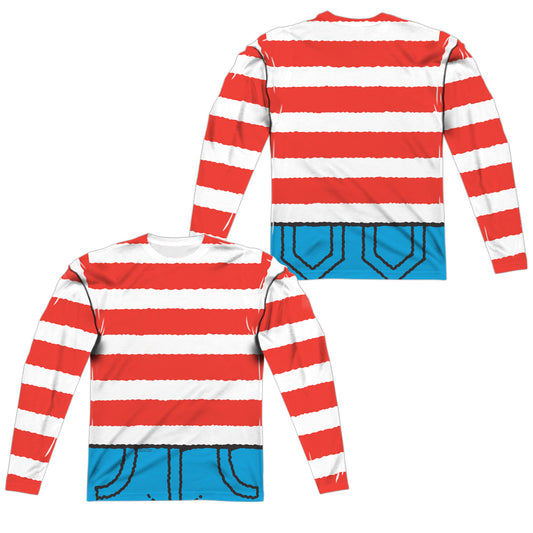 WHERE'S WALDO/WALDO COSTUME (FRONT/BACK PRINT)