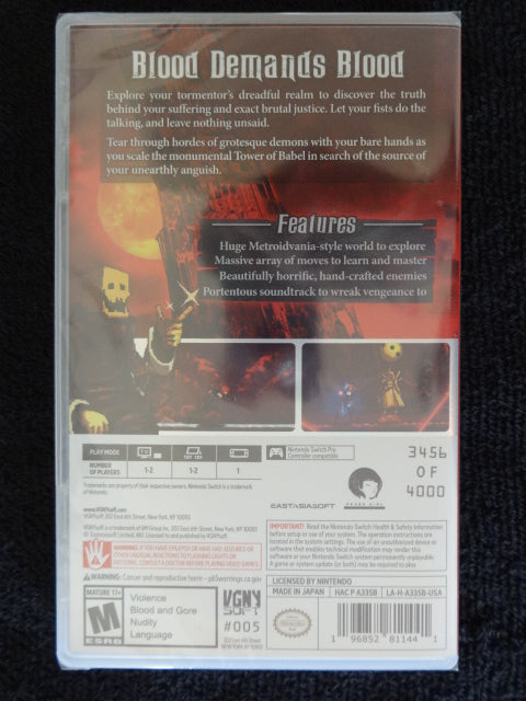 Demoniaca Elite Edition 3456 of 4000