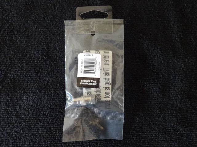 Coaxial F Plug Female Adapter