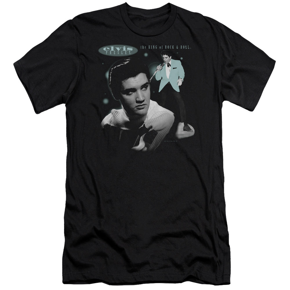 ELVIS PRESLEY/TEAL PORTRAIT