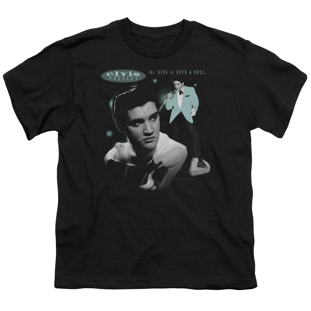 ELVIS PRESLEY/TEAL PORTRAIT