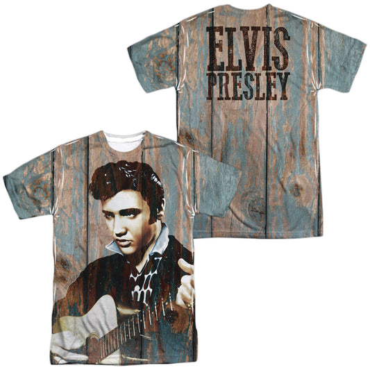 ELVIS PRESLEY/WOODGRAIN (FRONT/BACK PRINT)