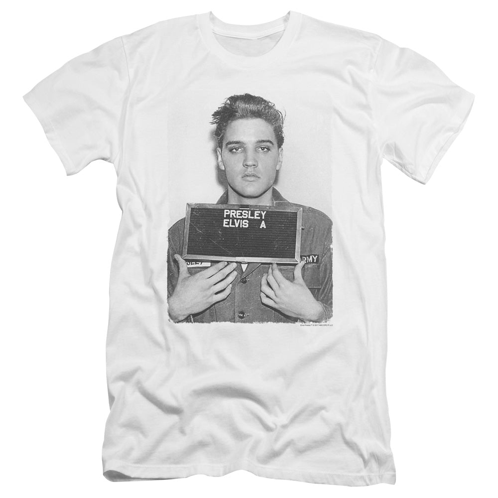 ELVIS PRESLEY/ARMY MUG SHOT