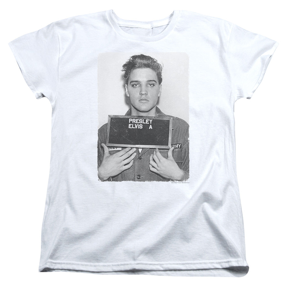 ELVIS PRESLEY/ARMY MUG SHOT