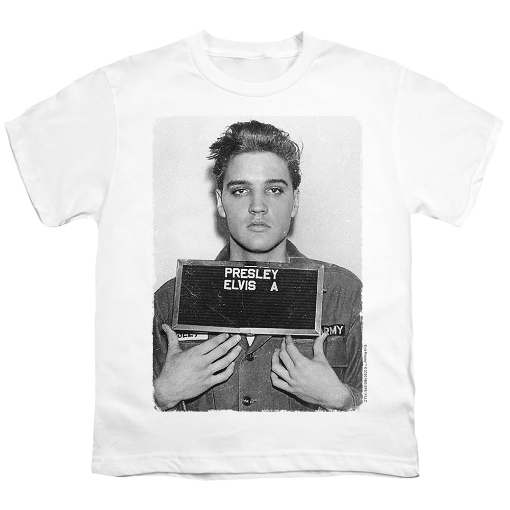 ELVIS PRESLEY/ARMY MUG SHOT