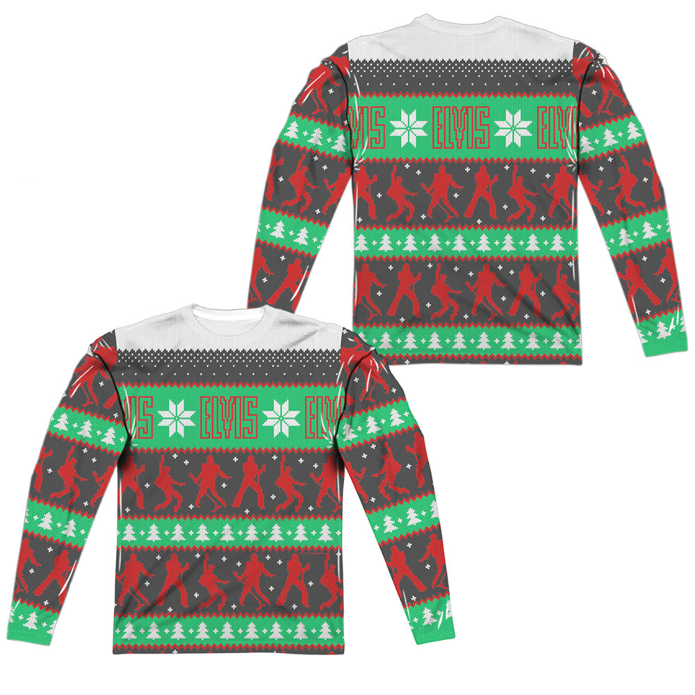ELVIS PRESLEY/ELVIS SWEATER (FRONT/BACK PRINT)