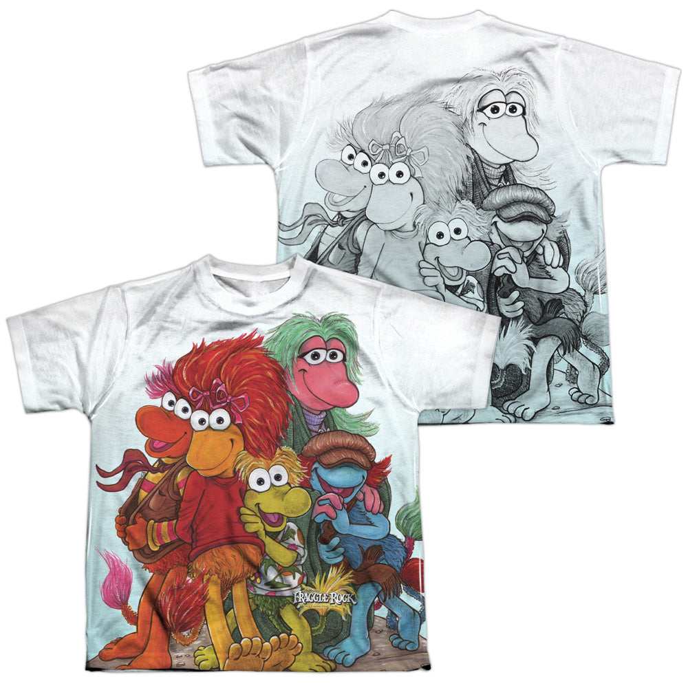 FRAGGLE ROCK/GROUP SHOT (FRONT/BACK PRINT)