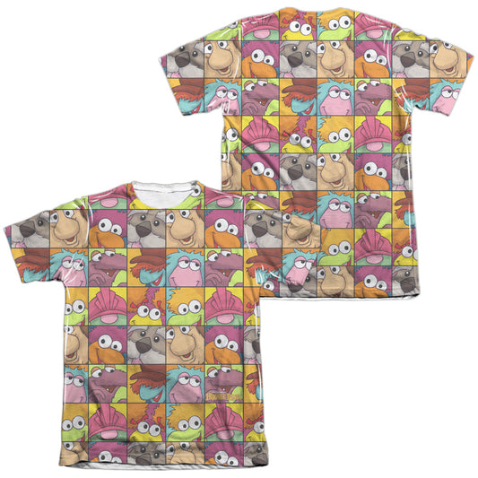 FRAGGLE ROCK/CHARACTER SQUARES (FRONT/BACK PRINT)