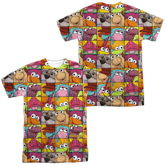 FRAGGLE ROCK/CHARACTER SQUARES (FRONT/BACK PRINT)