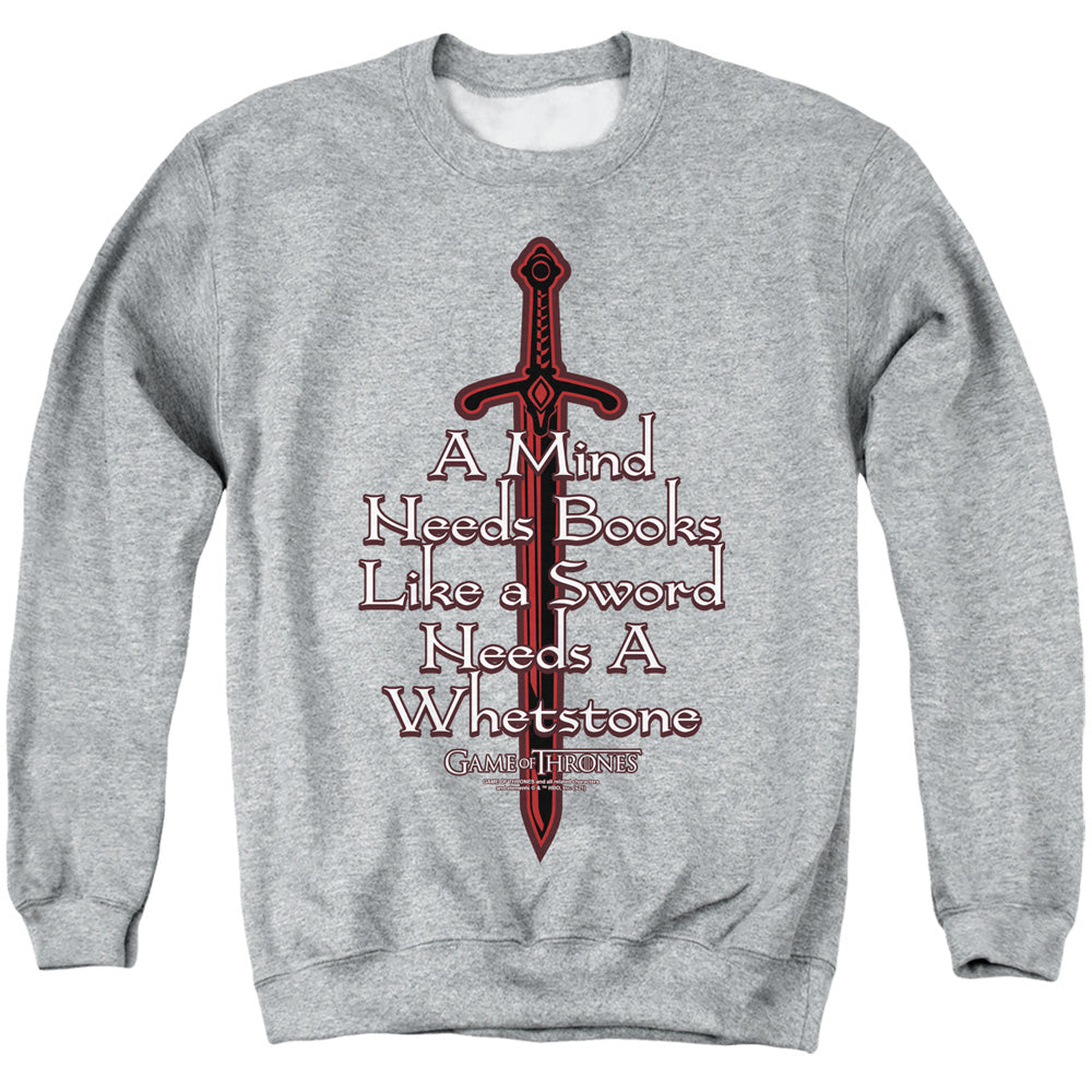 GAME OF THRONES/THE MIND NEEDS BOOKS