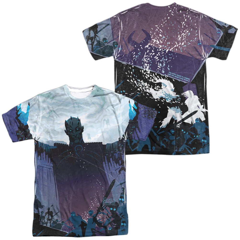 GAME OF THRONES/THE DEAD COME WITH IT (FRONT/BACK PRINT)