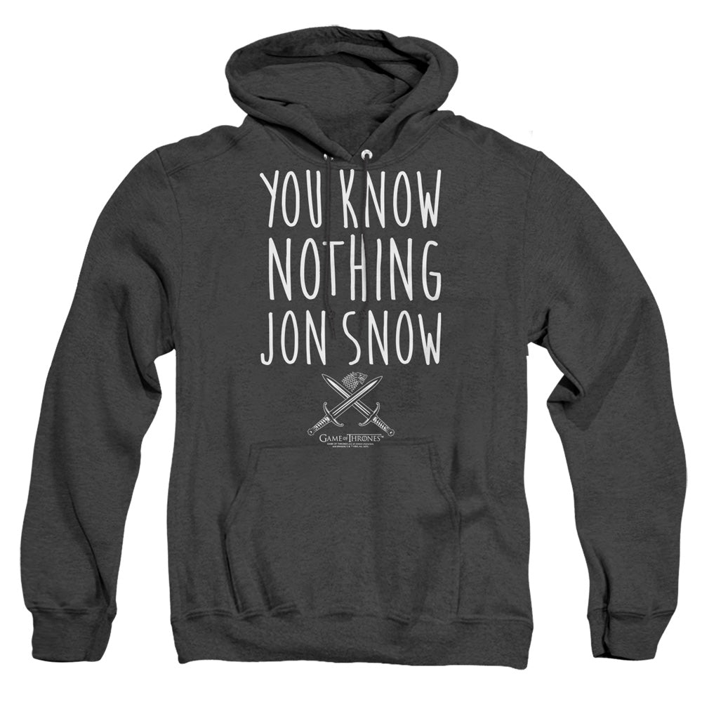 GAME OF THRONES/YOU KNOW NOTHING JON SNOW