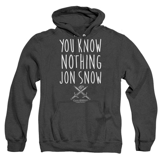 GAME OF THRONES/YOU KNOW NOTHING JON SNOW