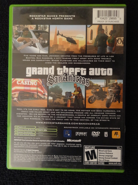 Grand Theft Auto San Andreas