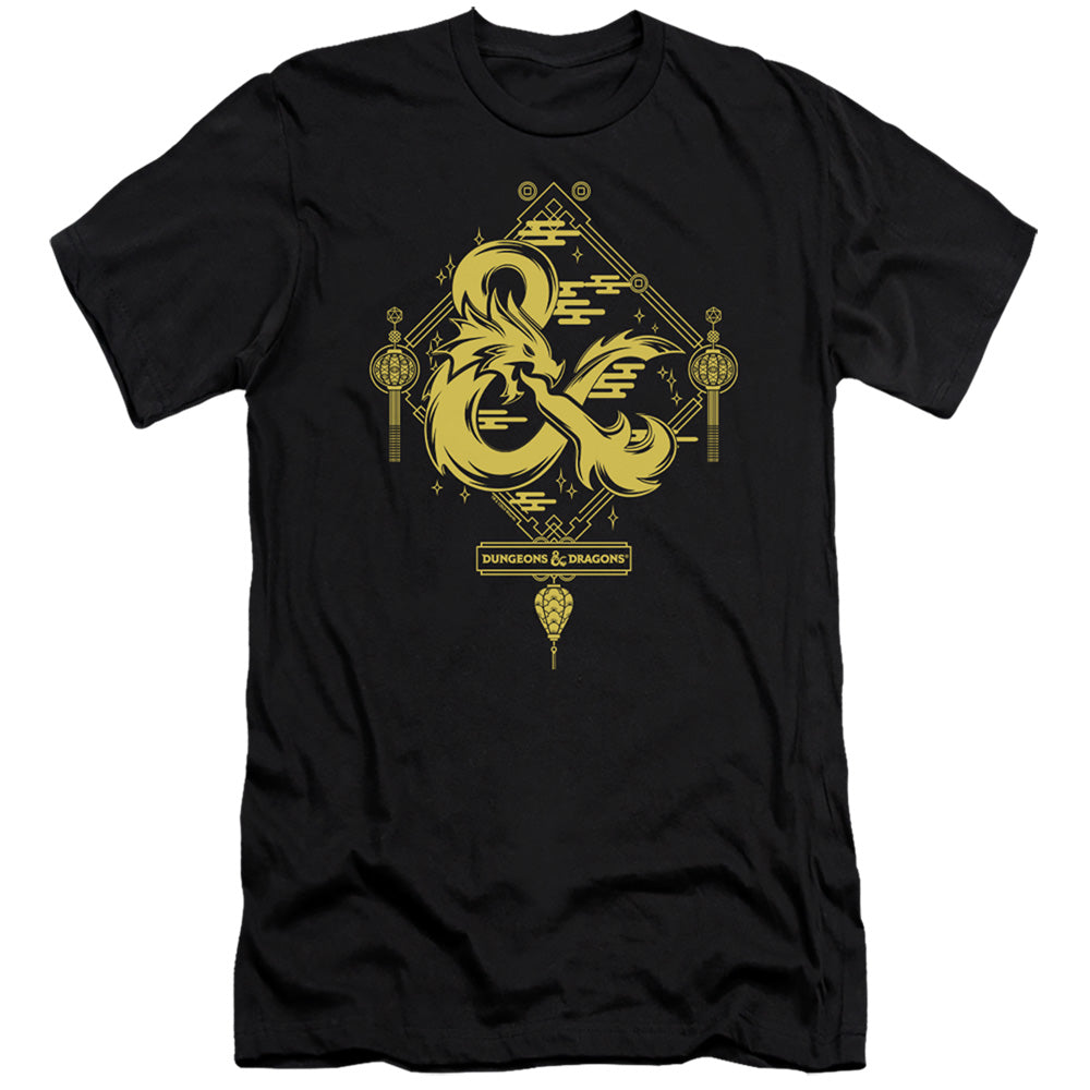 DUNGEONS AND DRAGONS/YEAR OF THE DRAGON GOLD LOGO