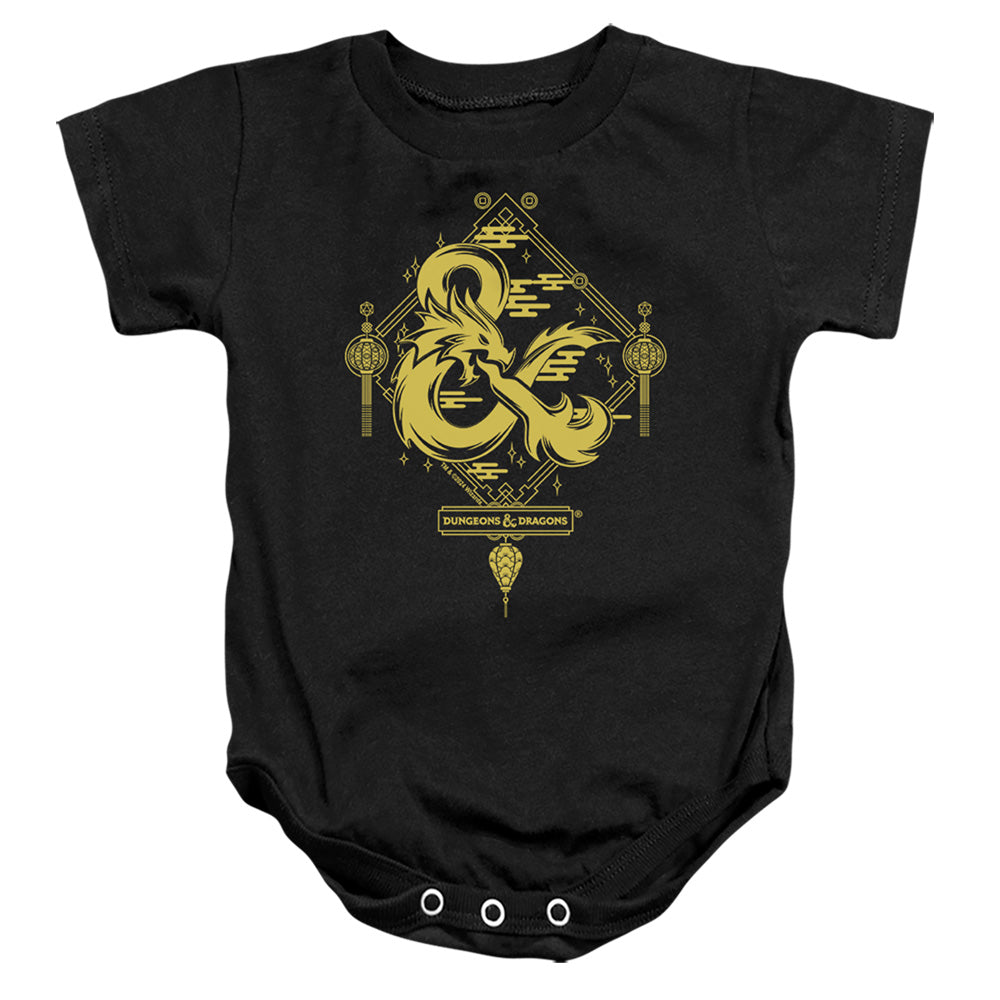 DUNGEONS AND DRAGONS/YEAR OF THE DRAGON GOLD LOGO