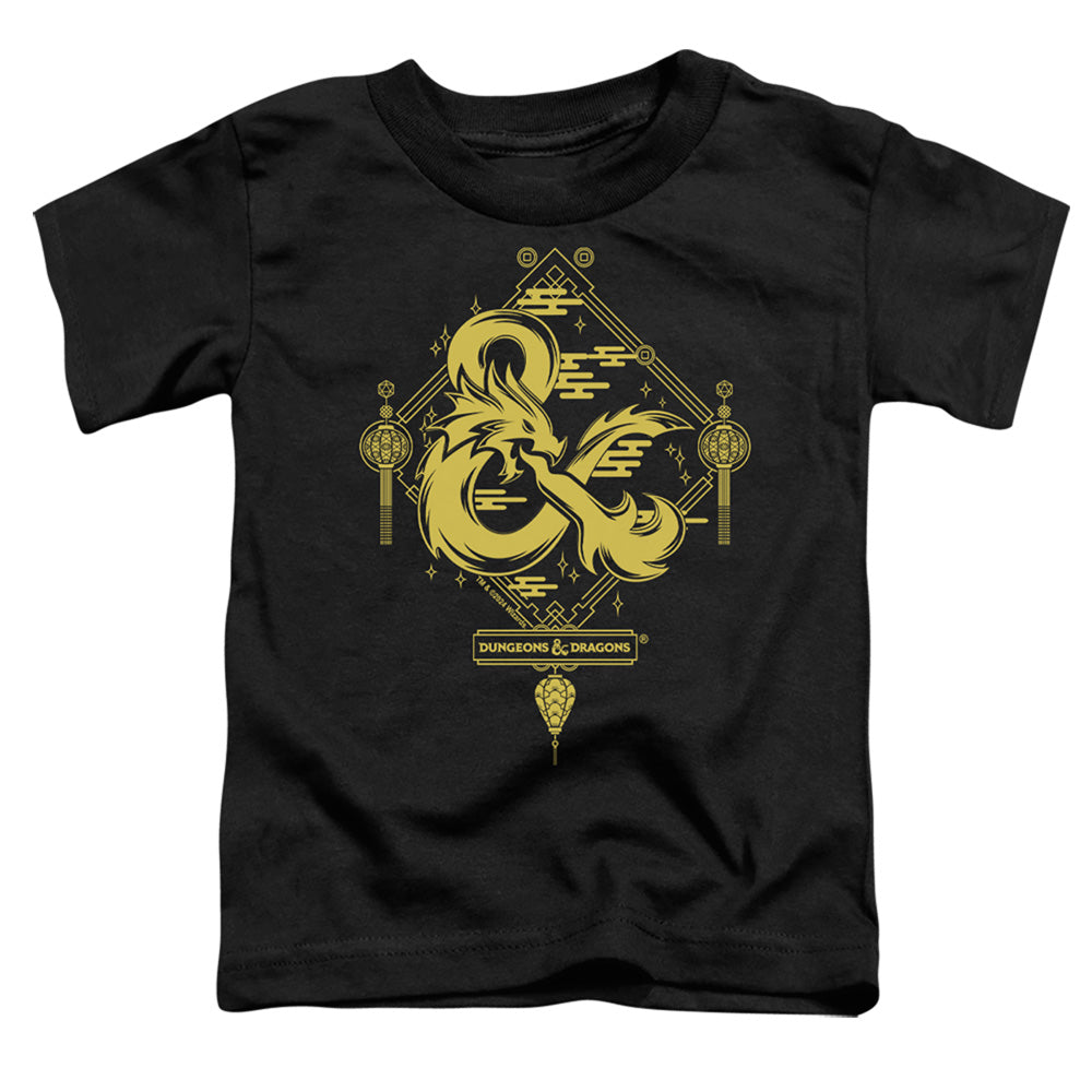 DUNGEONS AND DRAGONS/YEAR OF THE DRAGON GOLD LOGO