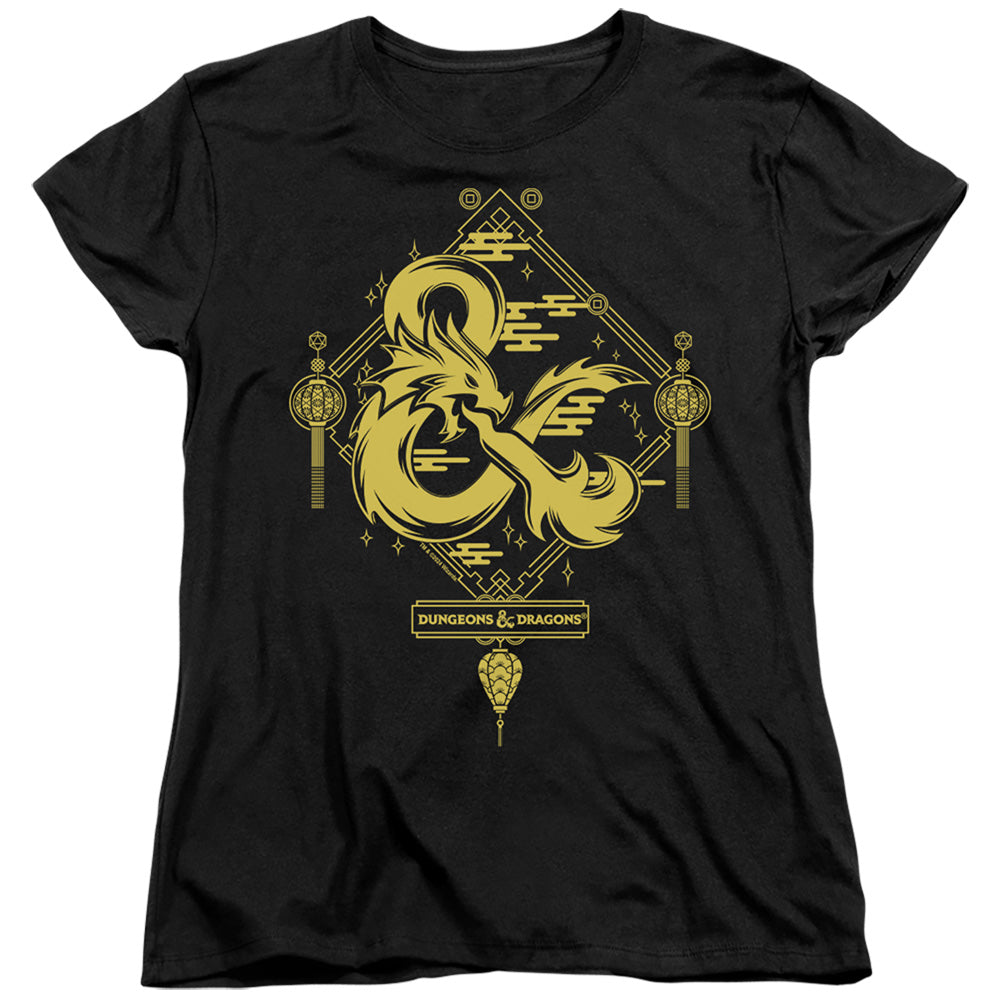 DUNGEONS AND DRAGONS/YEAR OF THE DRAGON GOLD LOGO