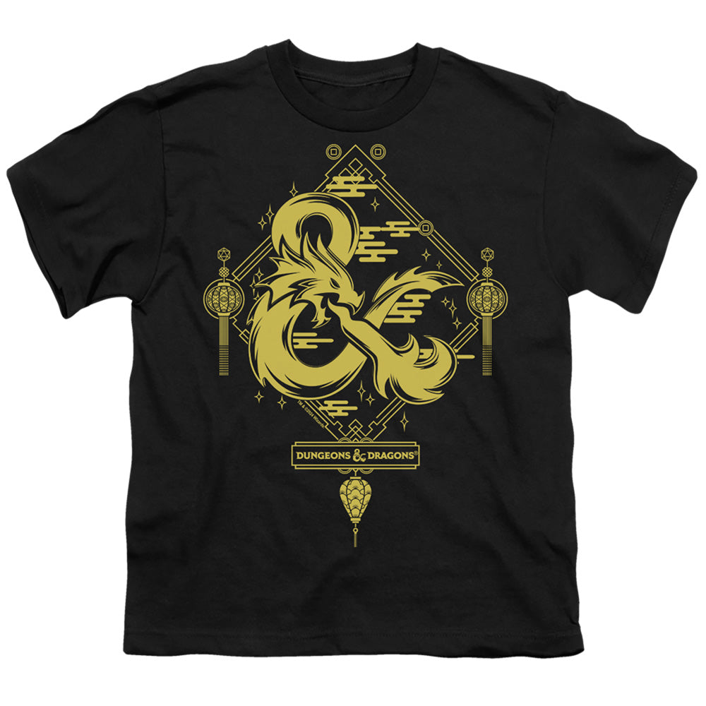 DUNGEONS AND DRAGONS/YEAR OF THE DRAGON GOLD LOGO