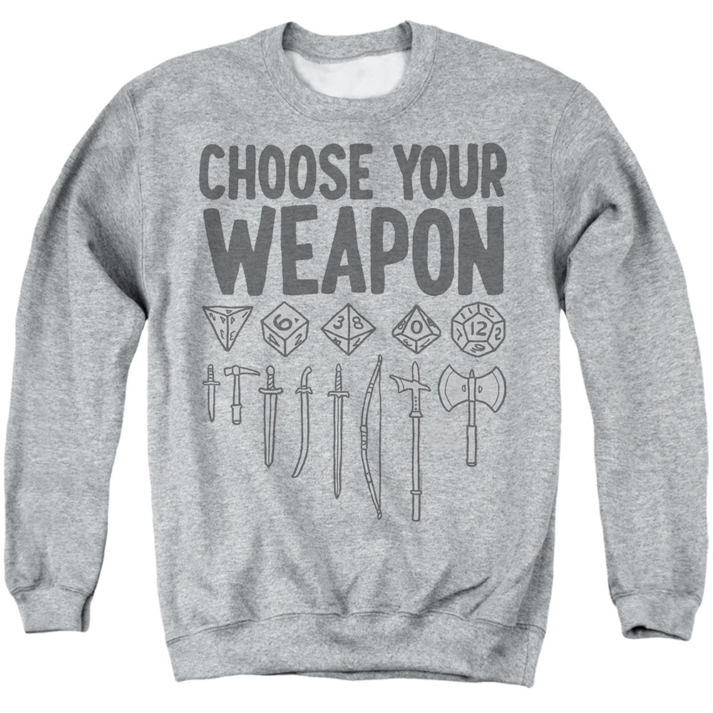 DUNGEONS AND DRAGONS/CHOOSE YOUR WEAPON