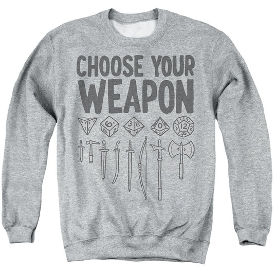 DUNGEONS AND DRAGONS/CHOOSE YOUR WEAPON