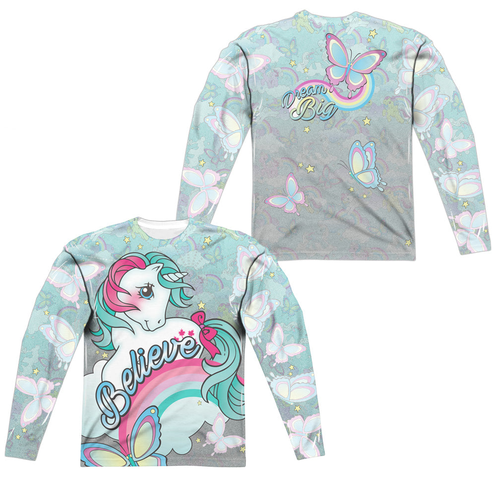 MY LITTLE PONY RETRO/BELIEVE IN DREAMS (FRONT/BACK PRINT)