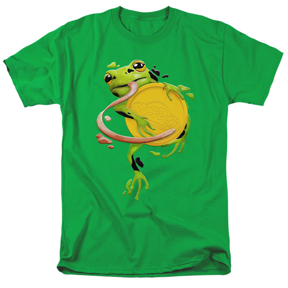 PLAY DOH/FROG HUGGING PLAY DOH LID