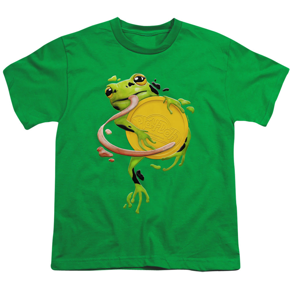 PLAY DOH/FROG HUGGING PLAY DOH LID