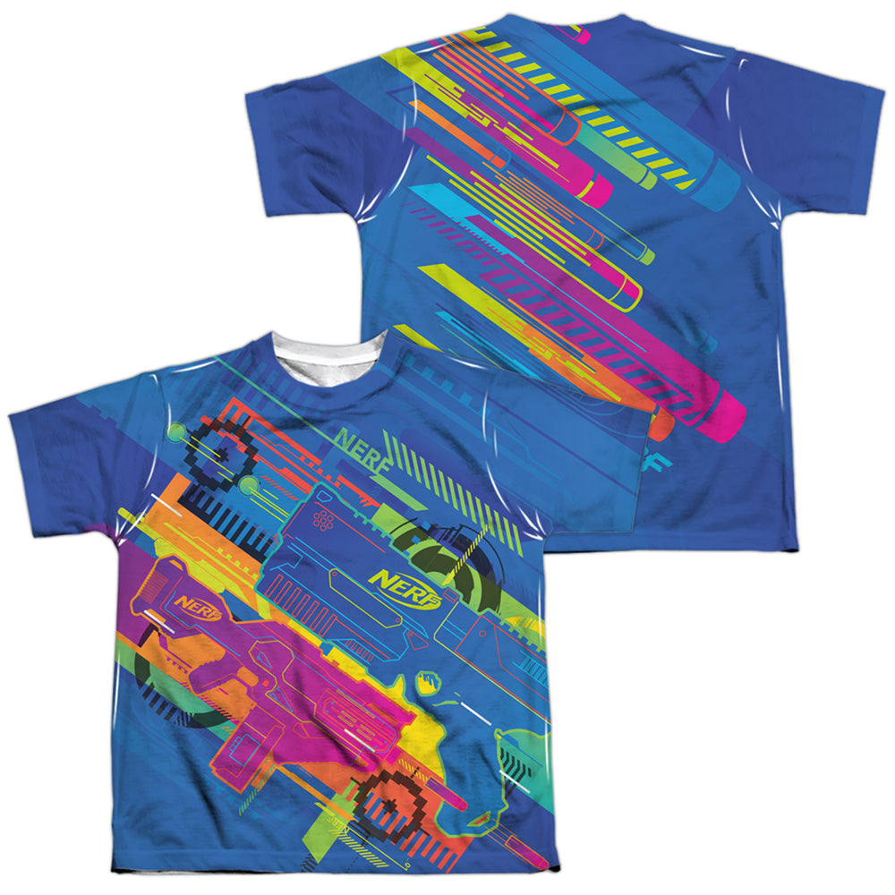 NERF/NEON COLLAGE (FRONT/BACK PRINT)