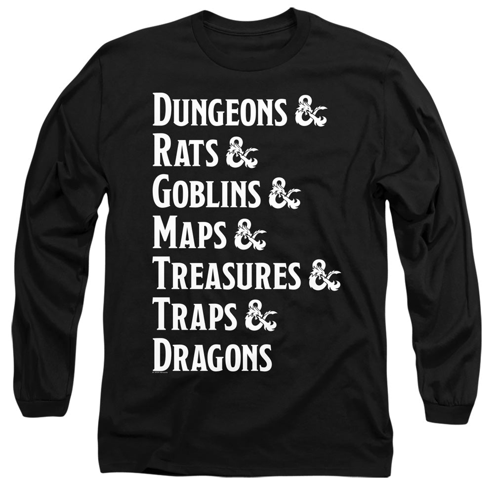 DUNGEONS AND DRAGONS/DUNGEON LIST