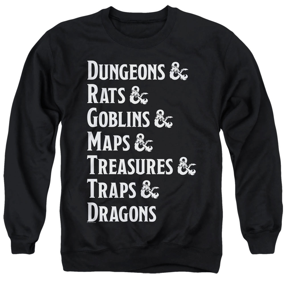 DUNGEONS AND DRAGONS/DUNGEON LIST