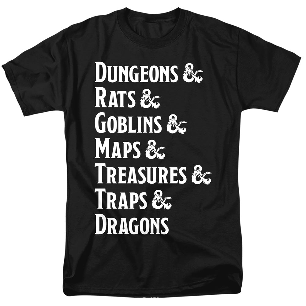 DUNGEONS AND DRAGONS/DUNGEON LIST