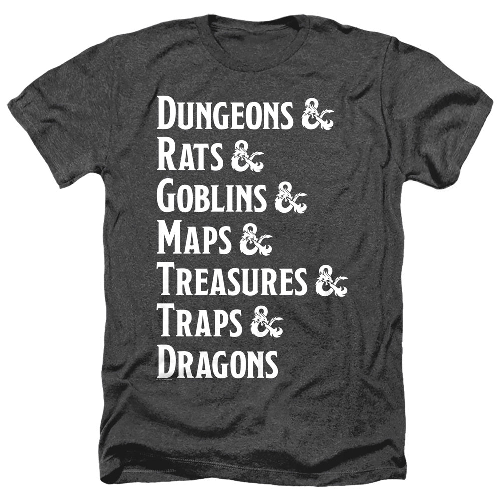 DUNGEONS AND DRAGONS/DUNGEON LIST