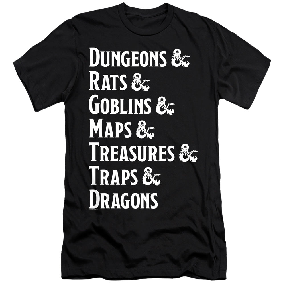 DUNGEONS AND DRAGONS/DUNGEON LIST