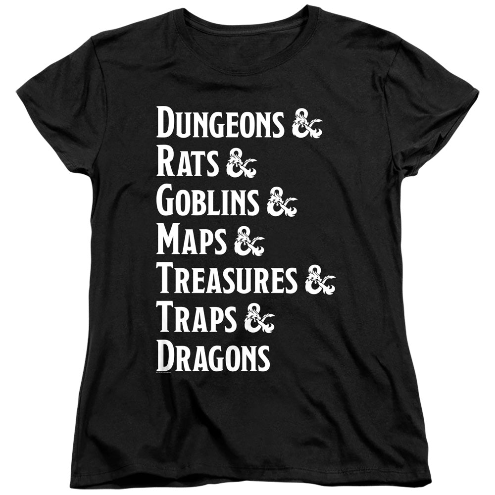 DUNGEONS AND DRAGONS/DUNGEON LIST
