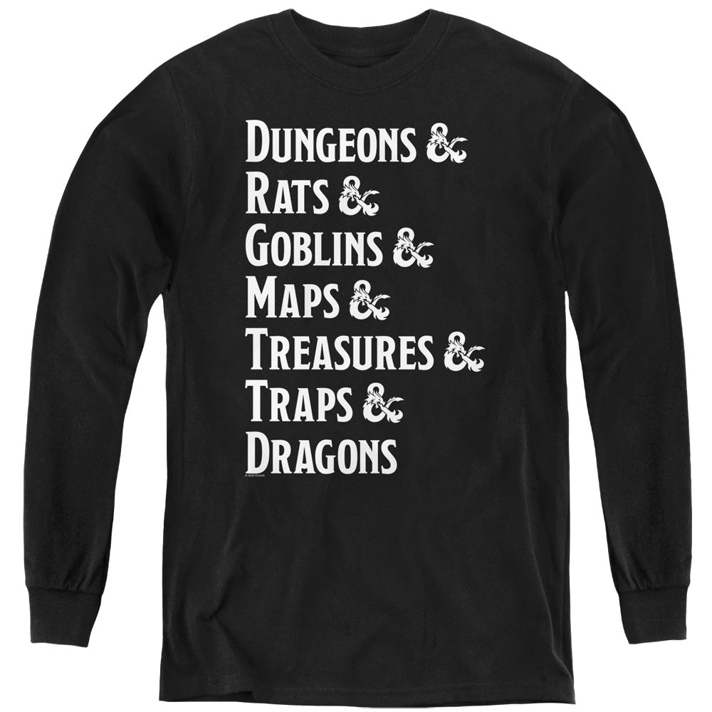 DUNGEONS AND DRAGONS/DUNGEON LIST