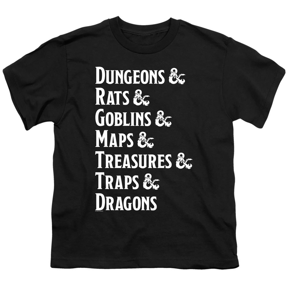 DUNGEONS AND DRAGONS/DUNGEON LIST