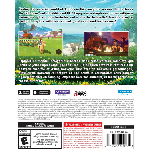 Harvest Moon: The Winds of Anthos Complete - PS5