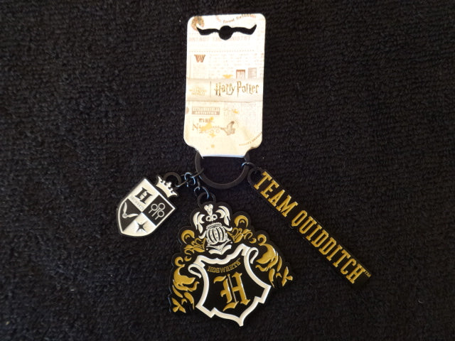 Harry Potter Hogwarts Team Quidditch Keychain