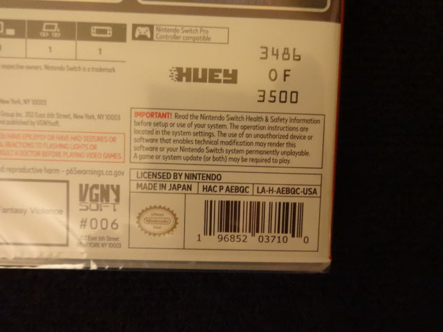 Hyper Sentinel : Elite Edition 3486 of 3500