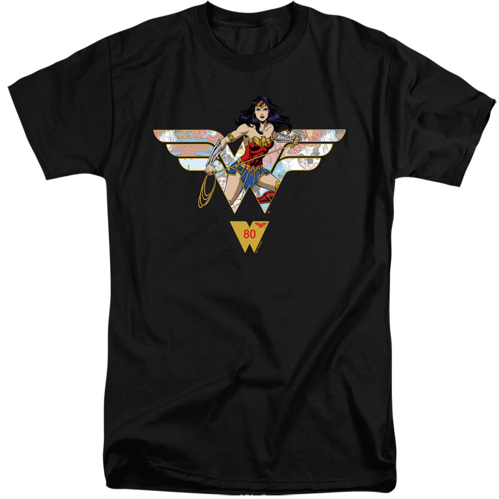 WONDER WOMAN/WW 80TH COLLAGE LOGO